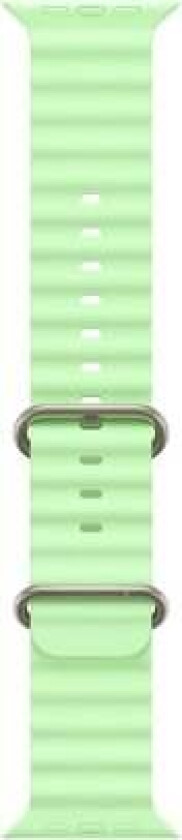 band for smart watch - 49 mm natural titanium finish