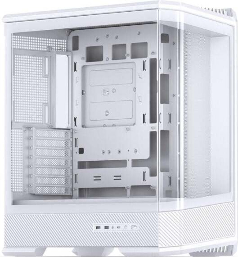 D400 Midi Tower ATX Tempered Glass - whit - Kabinett