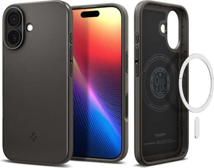 Thin Fit MagSafe - gunmetal - iPhone 17