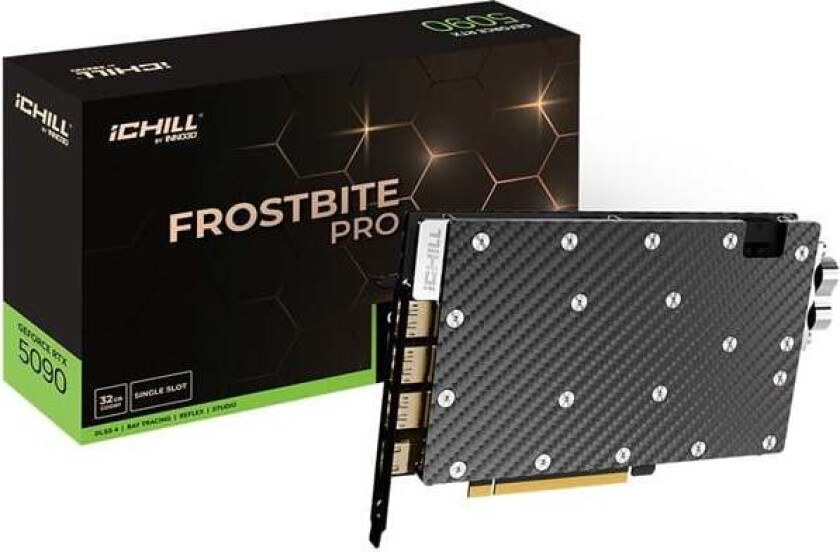 GeForce RTX 5090 iCHILL Frostbite Pro - 32GB GDDR7 RAM - Grafikkort