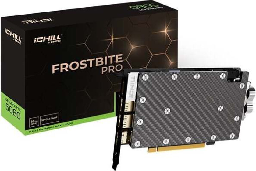 GeForce RTX 5080 iCHILL Frostbite Pro - 16GB GDDR7 RAM - Grafikkort