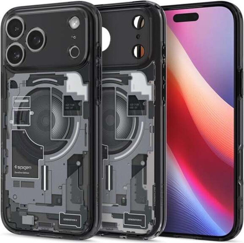 Ultra Hybrid MagSafe - zero one black - iPhone 17 Pro Max