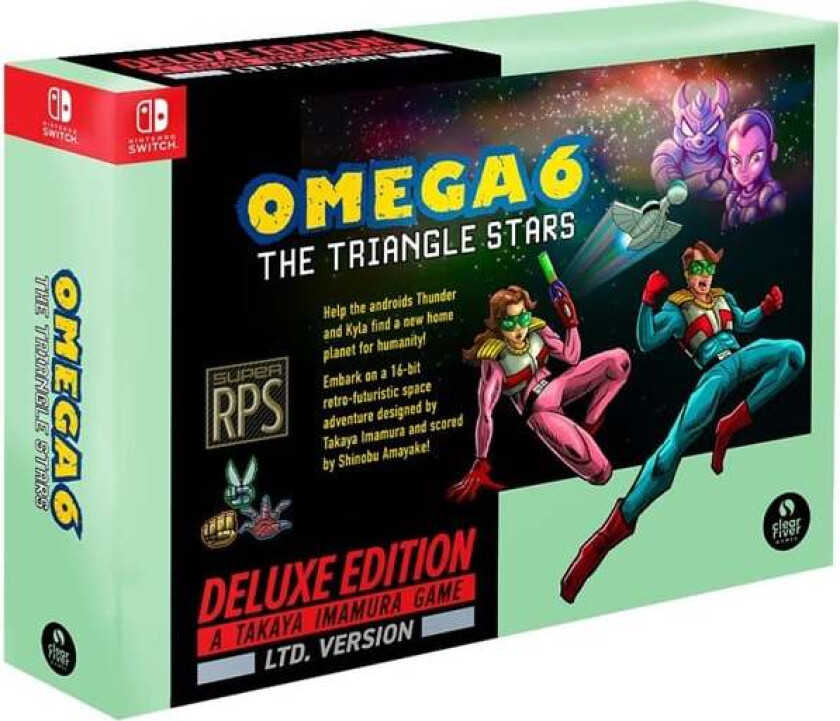 OMEGA 6: The Triangle Stars (Deluxe Edition) - Nintendo Switch - Eventyr