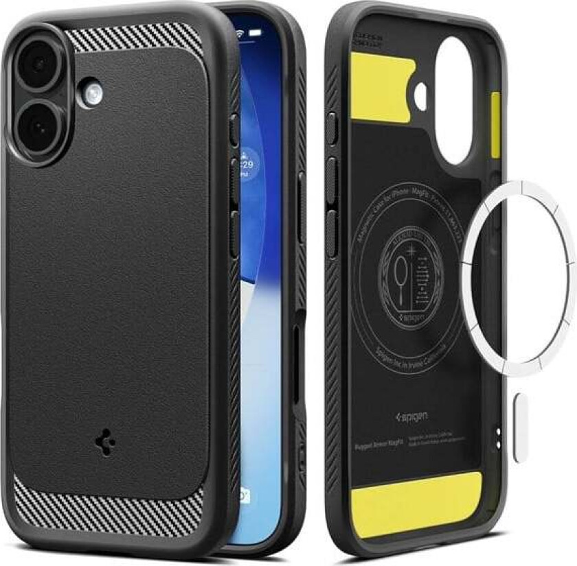 Rugged Armor MagSafe - matte black - iPhone 17