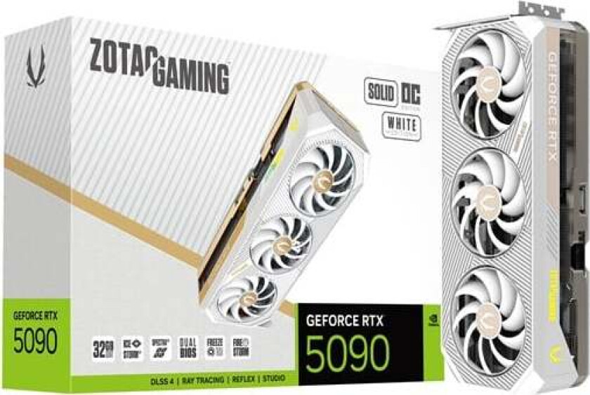 GeForce RTX 5090 Solid OC White - 32GB GDDR7 RAM - Grafikkort