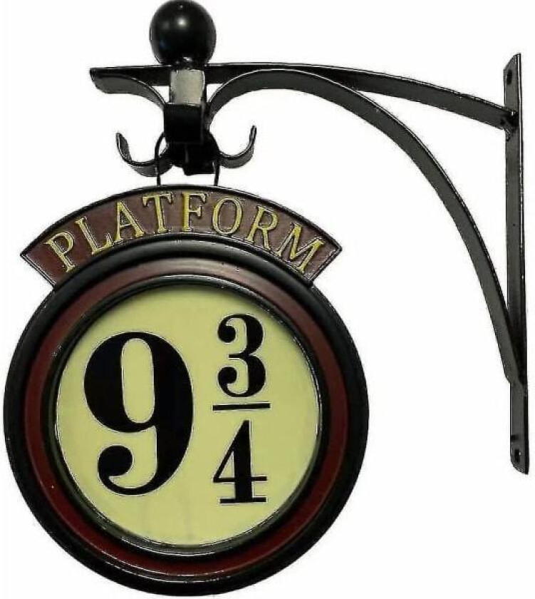 Harry Potter Hengende 9 3/4 Nattlampe, Metall Vegglampe 20-årsjubileumsgave for filmelskere