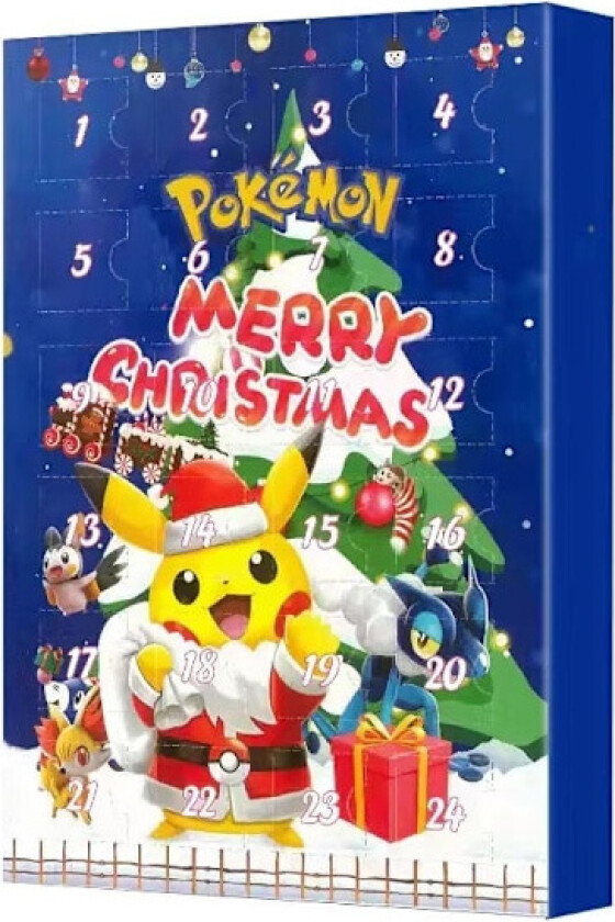 24 dager figurer adventskalender boks fancy leker ferie nedtellingsboks for gutter jenter venner blå