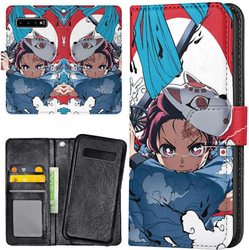 Samsung Galaxy S10 - Lommebok Deksel Anime