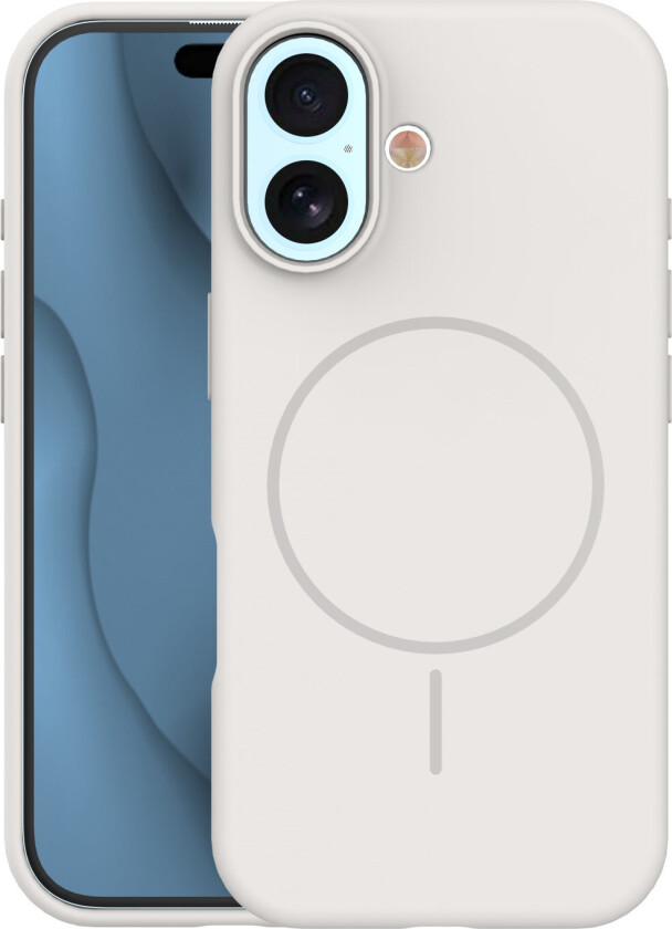 Silikone Thin Mag Cover til iPhone 17 - Grå