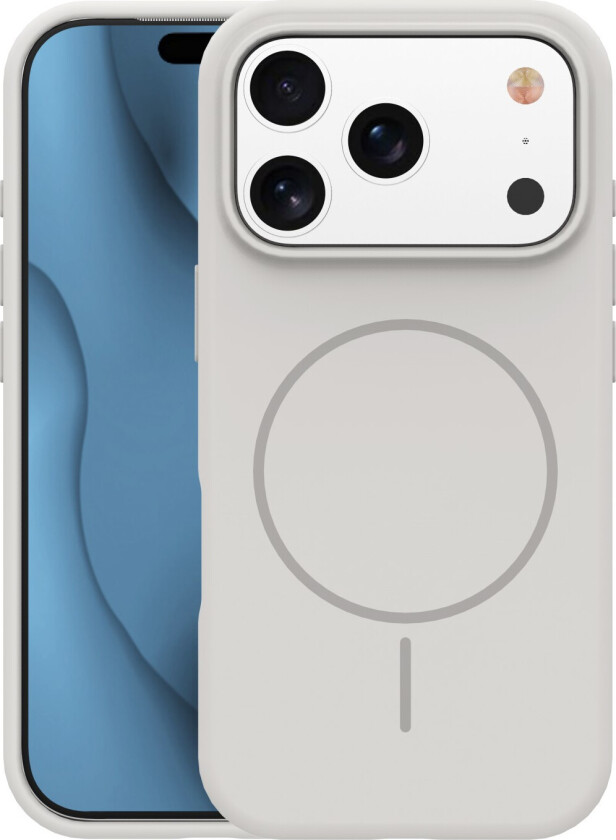 Silikone Thin Mag Cover til iPhone 17 Pro - Grå