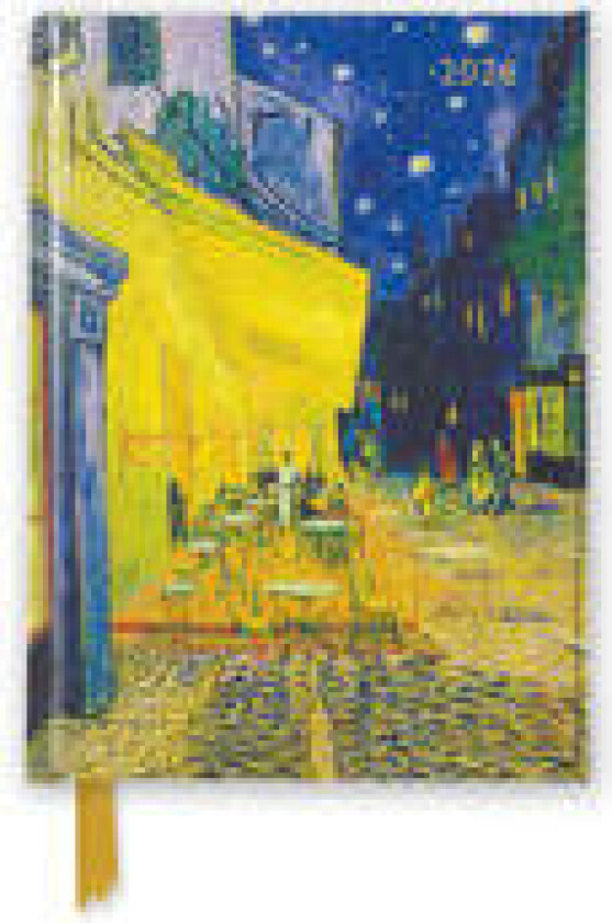Vincent van Gogh: Café Terrace 2026 Luxury Pocket Diary Planner - Week to View