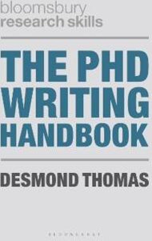 The PhD Writing Handbook