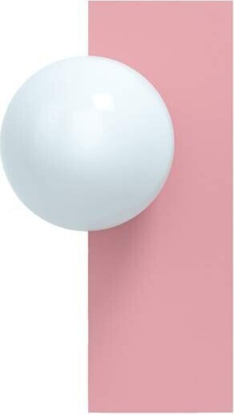 - Candy Big Rectangle S Vegglampe Bubblegum Pink