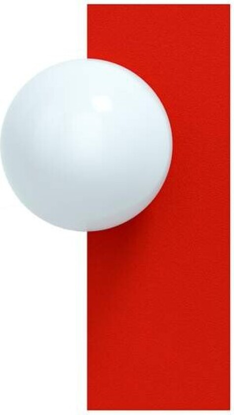 - Candy Big Rectangle S Vegglampe Strawberry Red