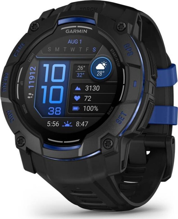 Instinct 3 Amoled, 50mm Black One size