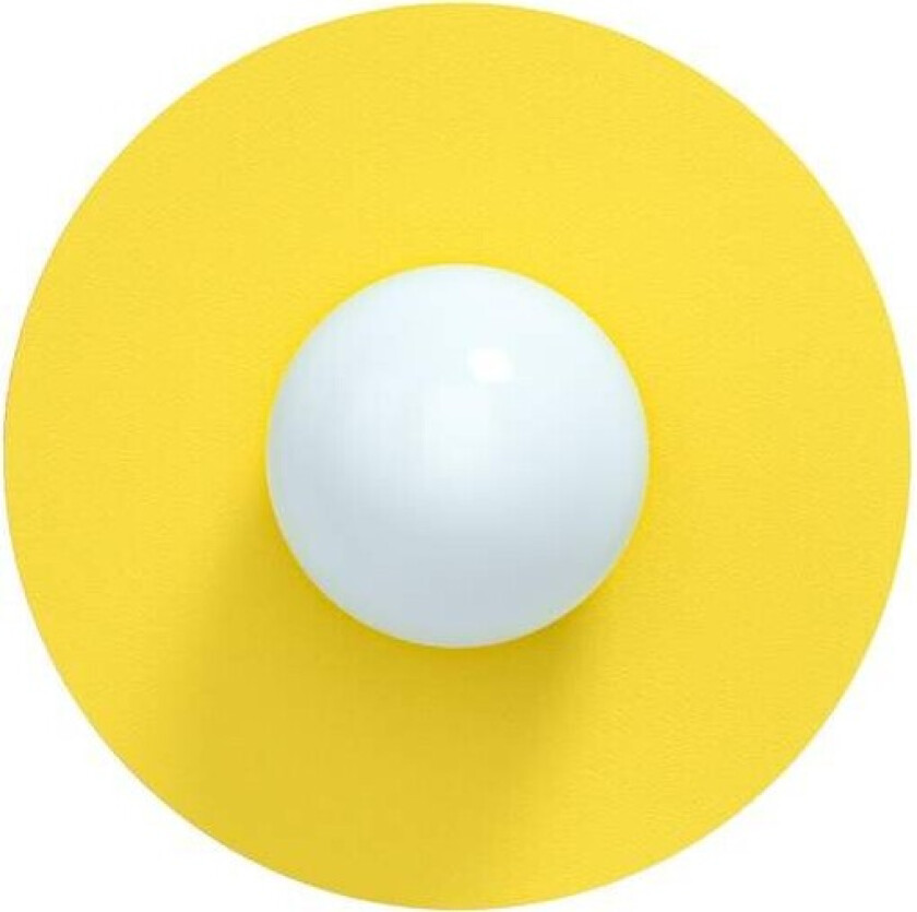 - Candy Big Circle 360 S Vegglampe Sunshine Yellow