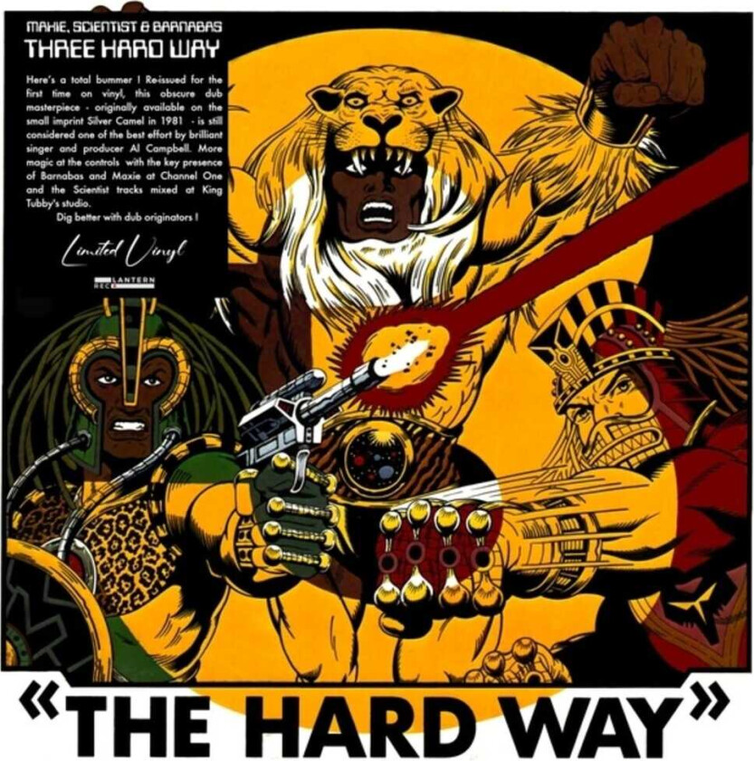 Maxie, Scientist, Barnabas Three The Hard Way LP/Vinyl