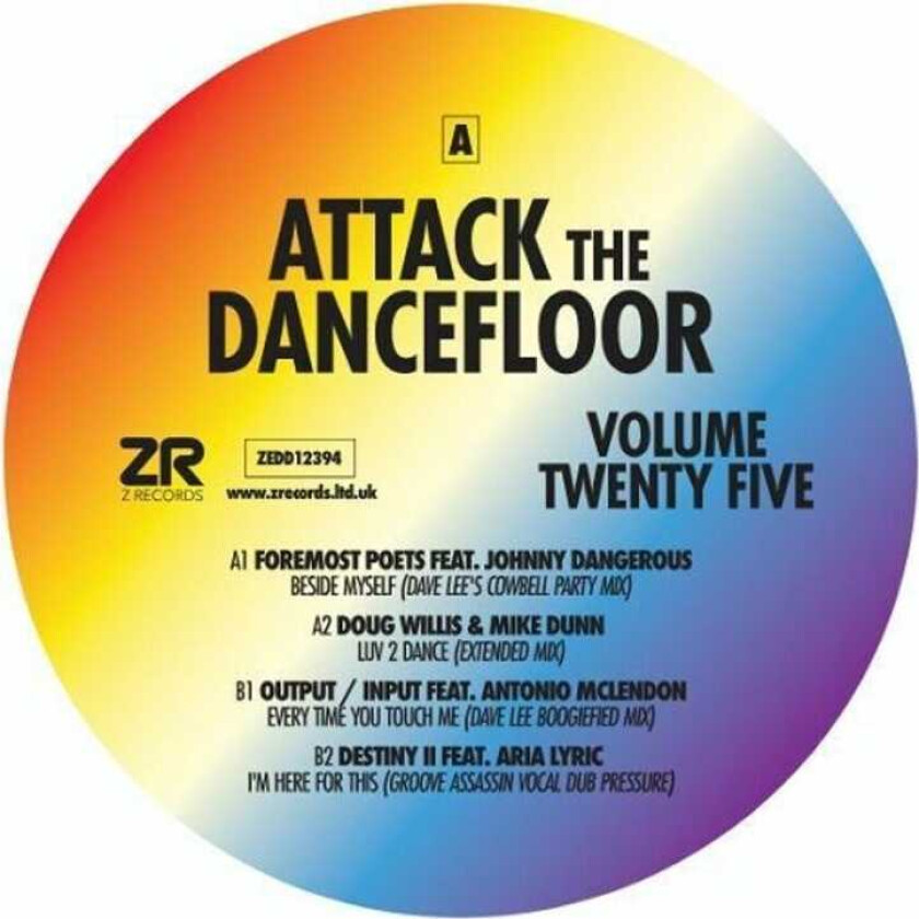 Diverse Artister Attack On The Dancefloor Vol. 25 LP/Vinyl