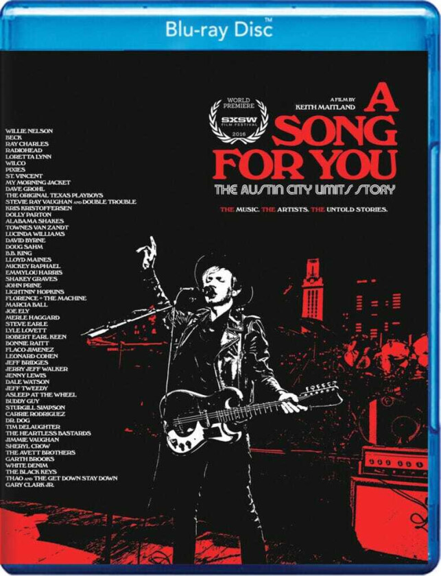 A Song For You: The Austin City Limits Story Bluray