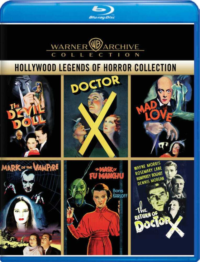 Hollywood Legends Of Horror Bluray