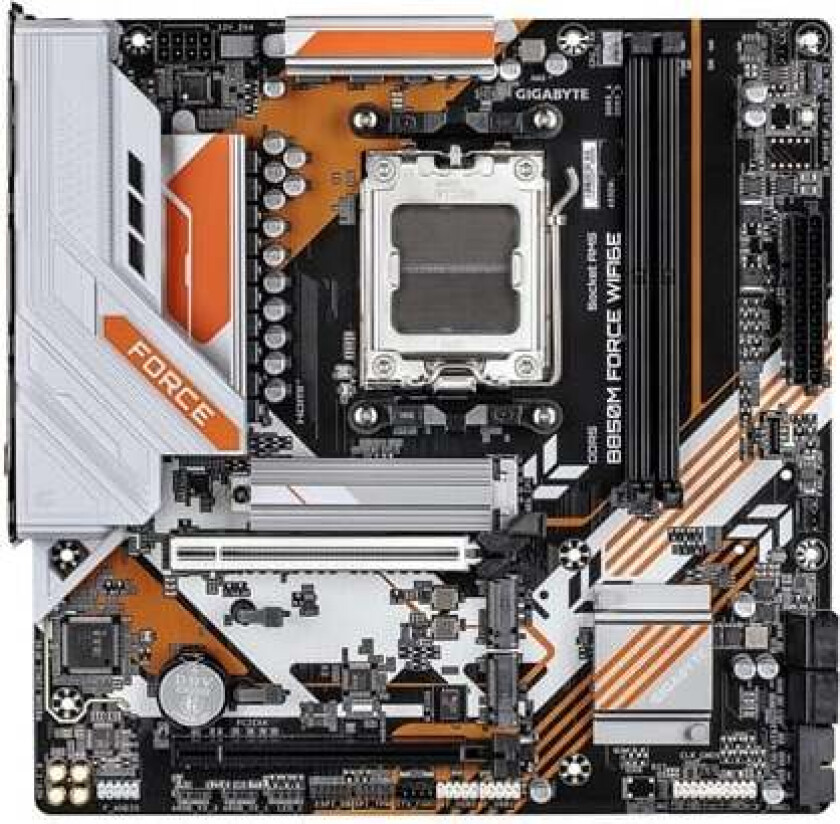 B850M FORCE WIFI6E Hovedkort - AMD B850 - AMD AM5 socket - DDR5 RAM - Micro-ATX