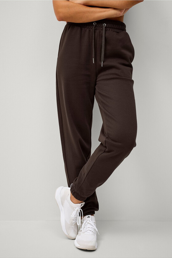 Sweatbukser Cuff Core - Brun