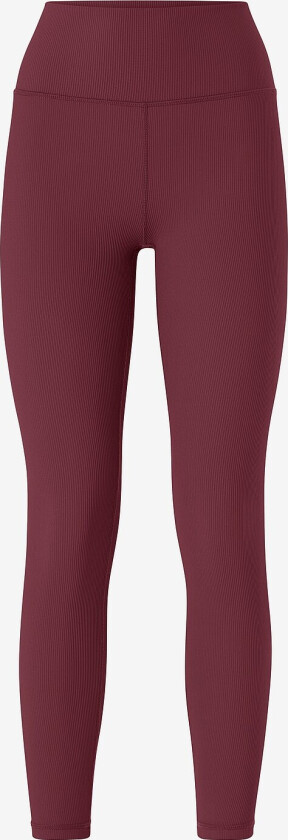 Treningstights Ribbed Performance Tights - Rød