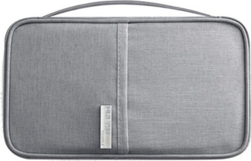 RFID-beskyttelse - Universal reiseveske enkel grå passholder