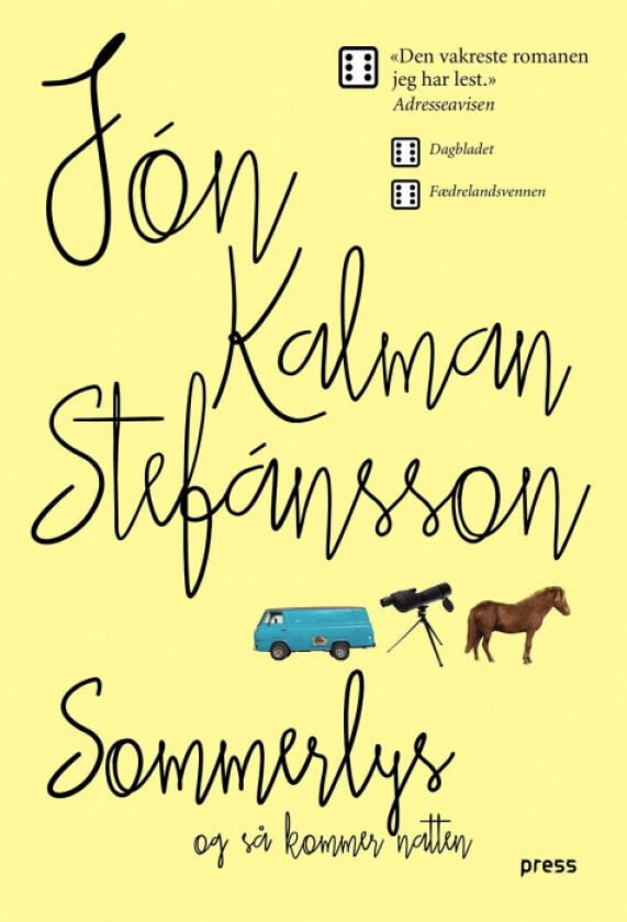 Sommerlys, og så kommer natten av Jon Kalman Stefansson
