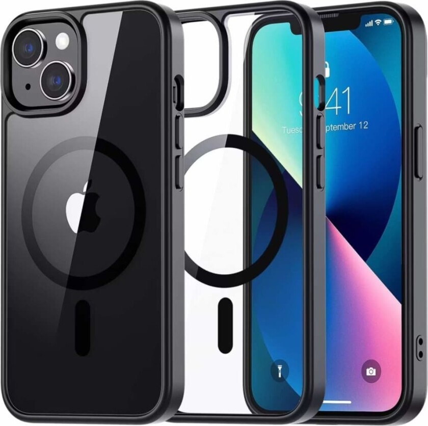 iPhone 14 Plus svart Magsafe-deksel
