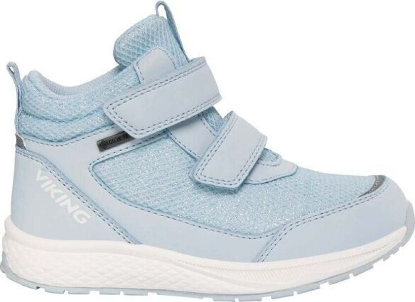 Bouncy Glitter Mid GTX 2V overgangssko, Light Blue