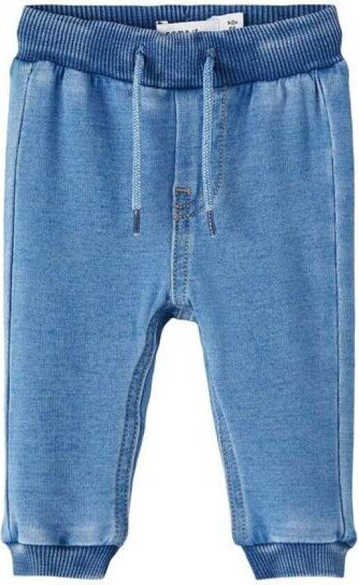 Name It Rome 3773 joggebukse til baby, medium blue