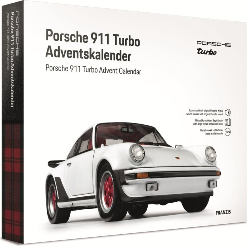 Porsche 911 Turbo Adventskalender 1:24