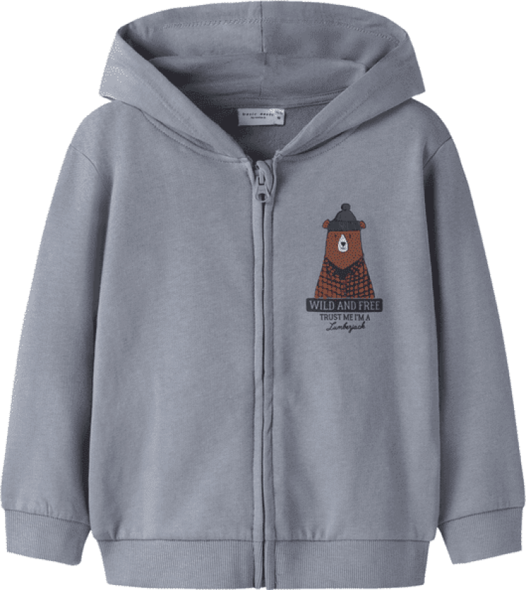 Name It Nmmvoltinus zip-genser til småbarn, Tradewinds