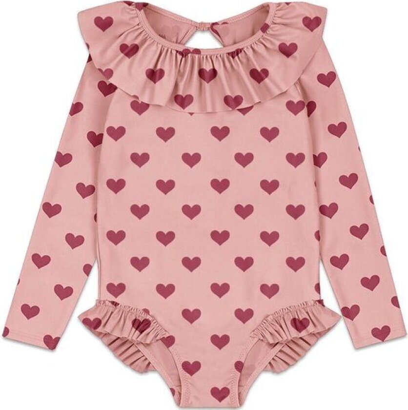 Manuca badedrakt til baby og barn, Amour Pink