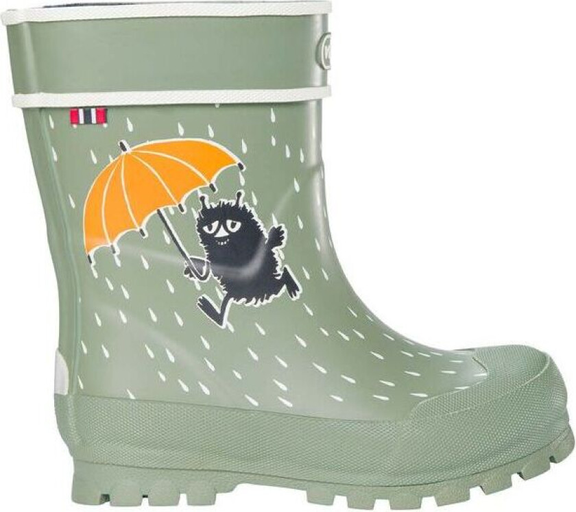 Alv Jolly Moomin gummistøvler, Green