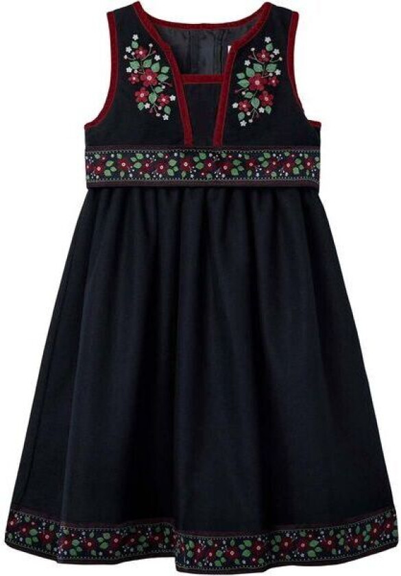 Name It Nmftena bunad/festdrakt småbarn, Dark Sapphire/Red