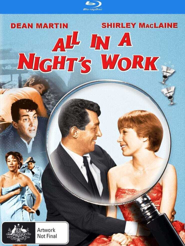 All In A Night's Work Bluray