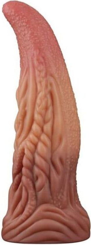 Platinum Dual Layered Platinum Silicone Tongue 25cm Dildo