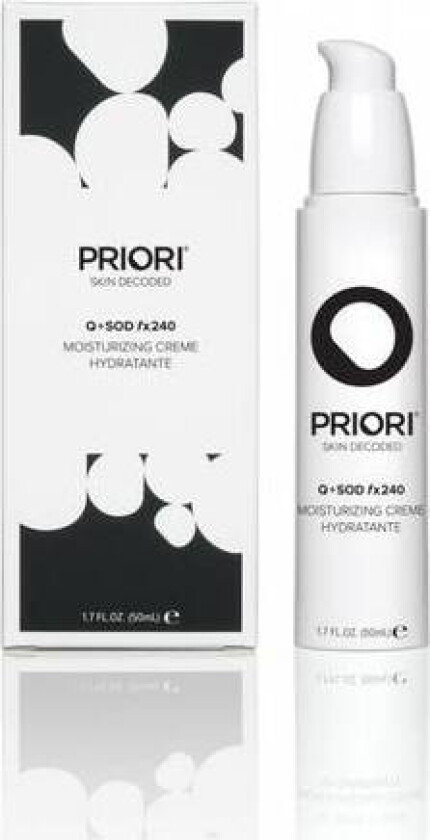 PRIORI Adaptive Superceutical Formulas Q+SOD Moisturizing Crème 50 ml