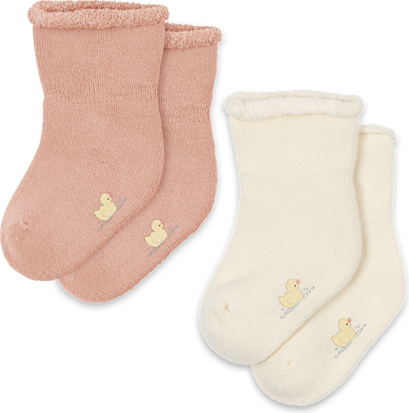 Vicino 2-pakning Frottésokker Cameo Rose Cameo Rose 19-21 EU Rosa 19-21 EU unisex