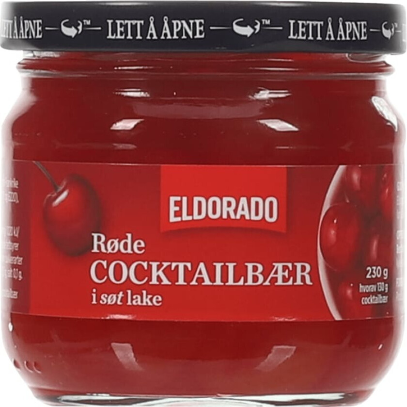 Cocktailbær Røde i Lake 230g
