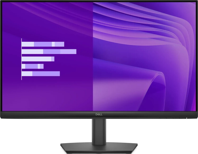 E2425HM PC Skjerm - 24" FHD, 1920x1080, 100Hz, IPS, 5ms - Sort