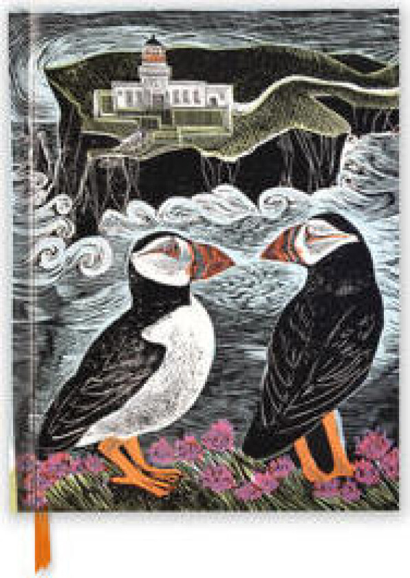 Angela Harding: Fair Isle Puffins (Blank Sketch Book)