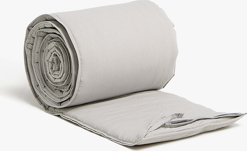 Bilde av Sengekant, Grå - Sengekanter - Bomull,Polyester