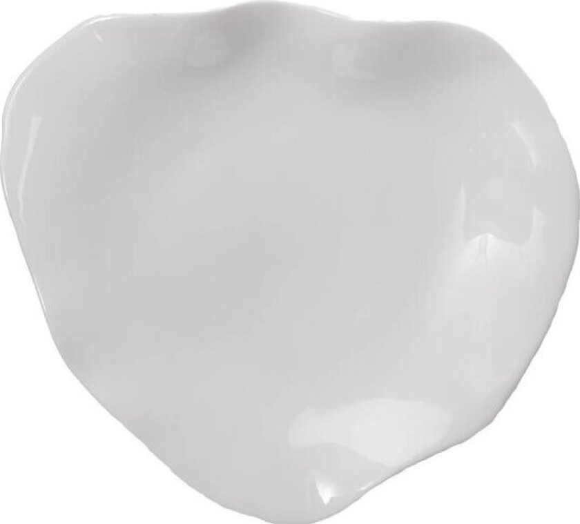 Perfect Imperfection tallerken 26 cm hvit himmel