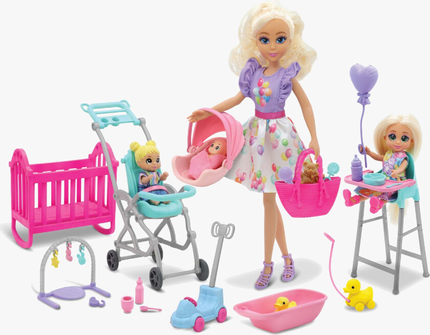 Lekesett Vippestol - Motedukker & Tilbehør