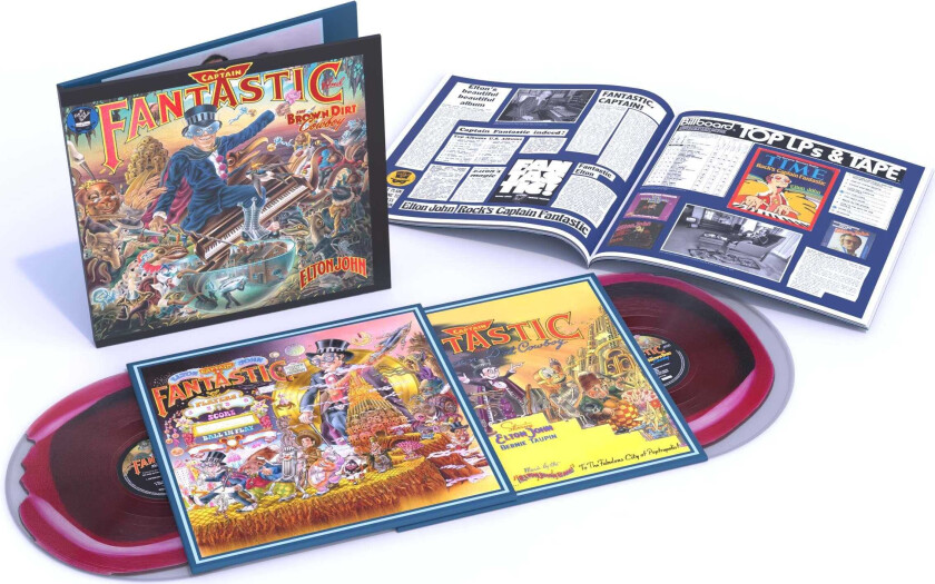 Elton John Captain Fantastic And The Brown Dirt Cowboy LP/Vinyl