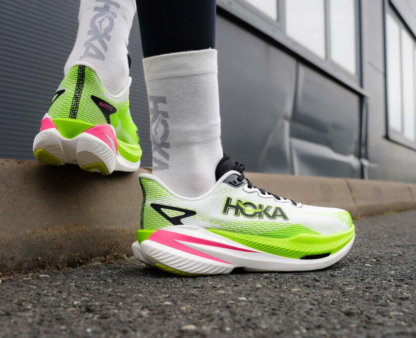MACH X 3 Dame White/Neon Lime 36