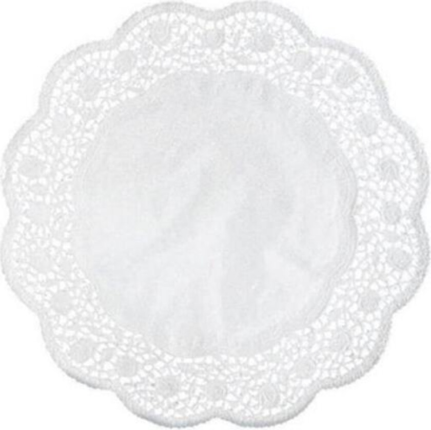 Kakeservietter Hvit, 40cm pk/6